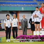 Day 2 – 20th Asian U20 Athletics Championships 2023, Yecheon, Korea — Photo 199