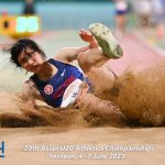 Day 2 – 20th Asian U20 Athletics Championships 2023, Yecheon, Korea — Photo 200