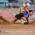 Day 2 – 20th Asian U20 Athletics Championships 2023, Yecheon, Korea — Photo 202