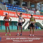 Day 3 – 20th Asian U20 Athletics Championships 2023, Yecheon, Korea — Photo 65
