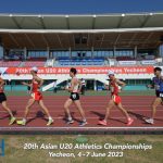 Day 3 – 20th Asian U20 Athletics Championships 2023, Yecheon, Korea — Photo 69