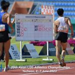 Day 3 – 20th Asian U20 Athletics Championships 2023, Yecheon, Korea — Photo 89