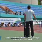 Day 3 – 20th Asian U20 Athletics Championships 2023, Yecheon, Korea — Photo 108