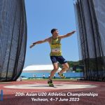 Day 3 – 20th Asian U20 Athletics Championships 2023, Yecheon, Korea — Photo 123