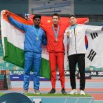 Day 2 – 10th Asian Indoor Athletics Championships 2023, Astana, Kazakhstan — Photo 7